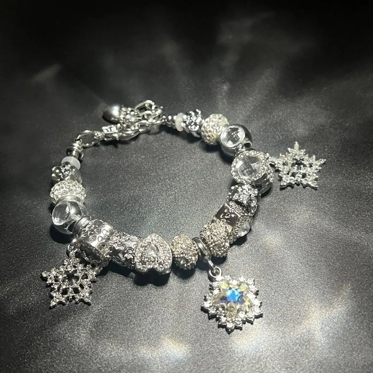 Celestial Charm Bracelet, Starry Sky Inspired Jewelry, A Beautiful Reminder of Dreams & Hope