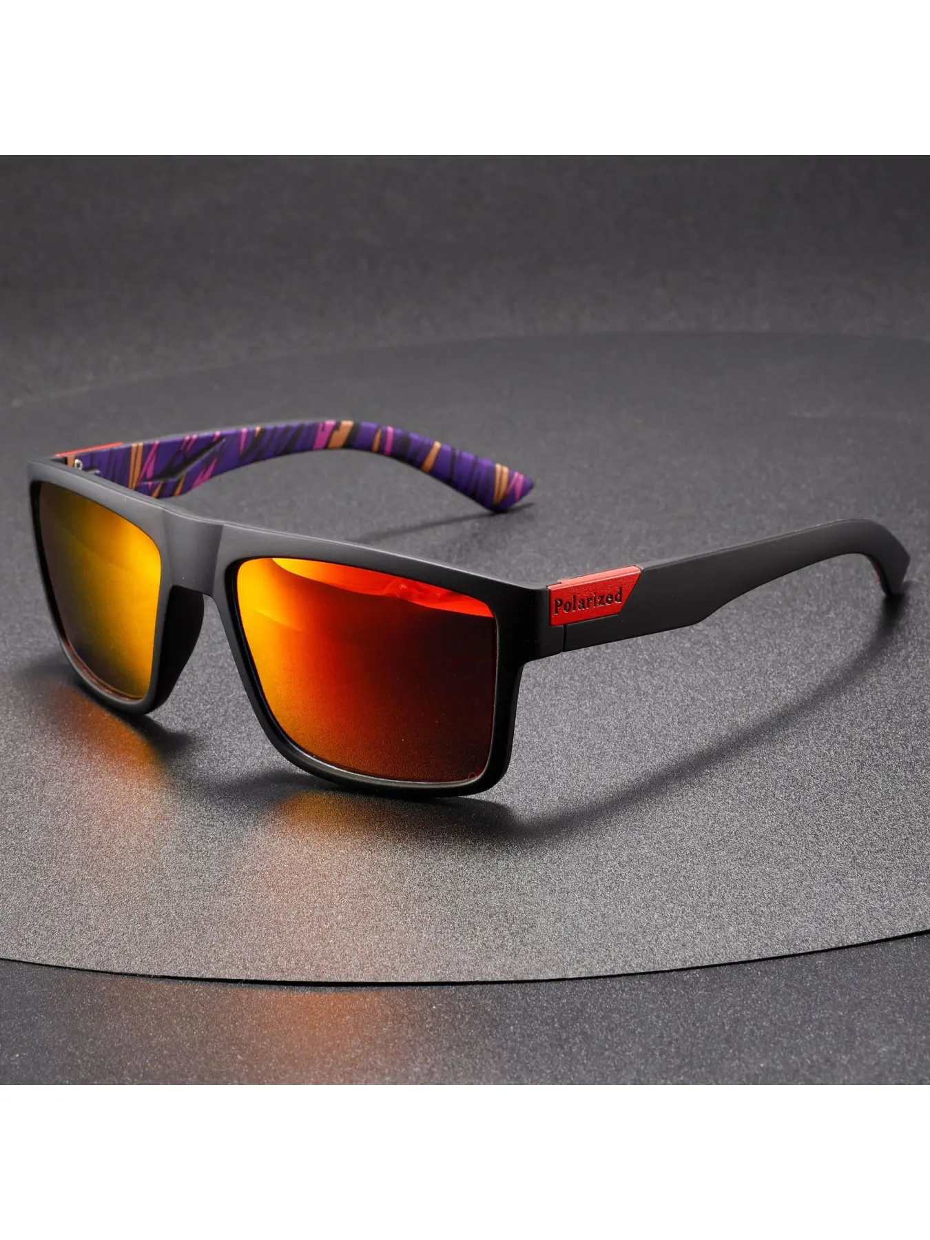Men's Anti-Slip Glasses for Driving and Fishing, Outdoor Sports Sunglasses, Visibility, Protection, Durable Frame Design, Perfect for Active Lifestyle