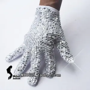 Michael Jackson Costumes Glove Single Side 1000pcs Rhinestone  Jean for Impersonator Halloween