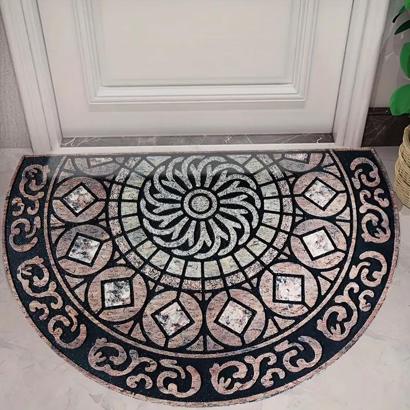 Large front door floor mat outdoor entrance, durable front door welcome mat outdoor, heavy duty non-slip outdoor mat, suitable for home entrance