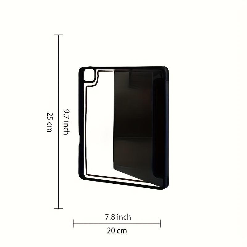 This black, butterfly-patterned case features an adjustable stand and pen slot, and is a foldable, non-slip TPU protective case suitable for Samsung, iPad mini, iPad Air, iPad Pro/iPad 10th and 11th generation iPads.