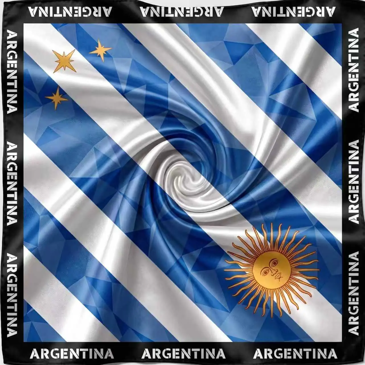 Multifunctional Scarf 48cm*48cm -Argentina Team