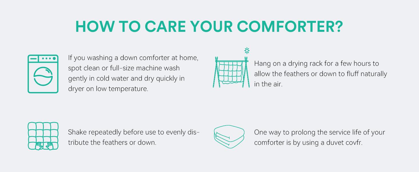 【Three Geese Feather Down Pinch Pleat duvet 】All seasons Five-star hotel quality Fluffy and breathable Goose Down - 100% Cotton Outer, Ethically Sourced Feathers, All-Season Quilt,Machine Washable,weighted blanket,California King-TiktokShopSpringGlowUp