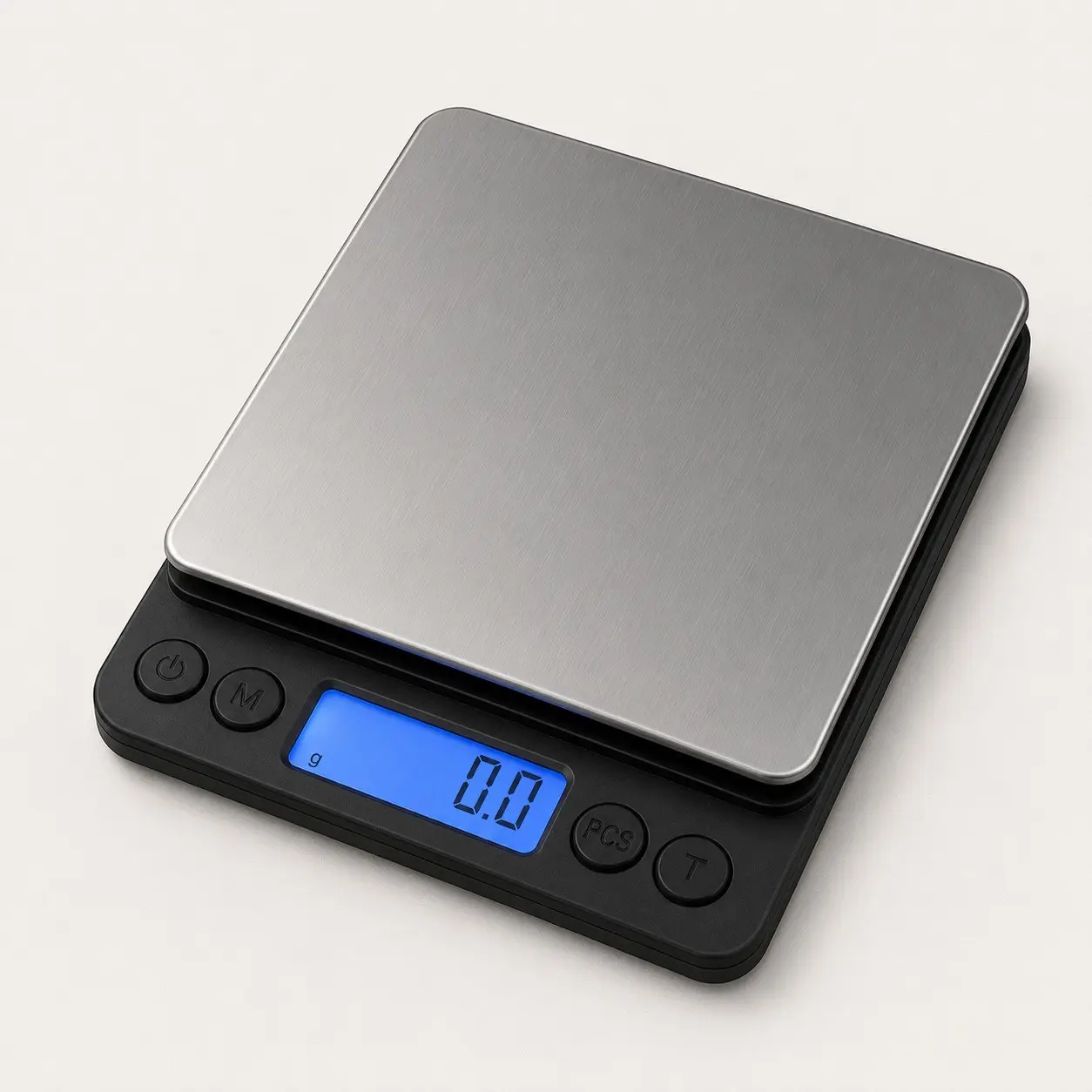 Kolzp High Precision Digital Postal Scale, 3kg Capacity, 0.1g Accuracy, Grams and Ounces, Multi-Scene Use, Ideal for Jewelry, Office, Kitchen, Dormitory