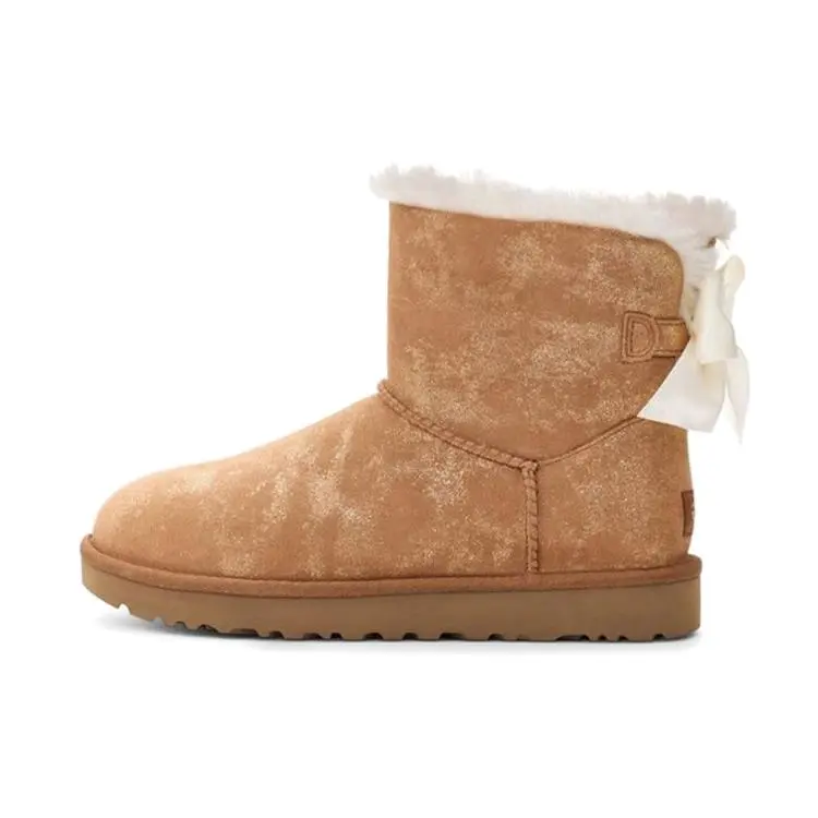 UGG Bailey Warm Durable Non-Slip Plush Comfortable Short Snow Boots 1125795-CHE