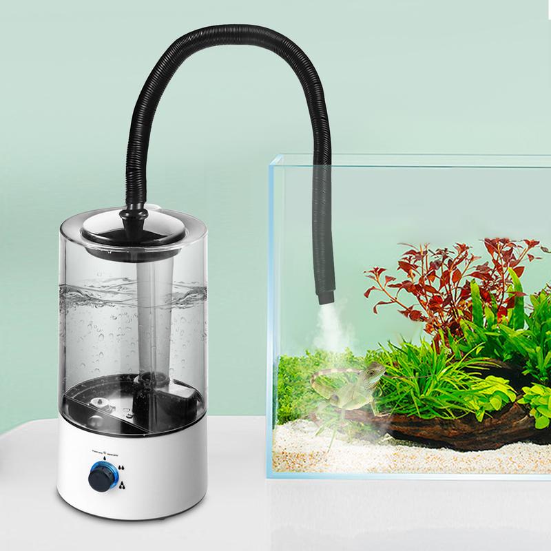 Reptile Humidifier 4L Pet Humidifier Reptile Fogger with Tube, Mist Humidifier for Pet, Humidifier Machine Fogger Humidifier for Reptile Amphibians Herps Snakes Turtles Reptile Humidifier 4L Pet Humidifier Reptile Fogger with Tube, Mist Humidifier for Pet, Humidifier Machine Fogger Humidifier for Reptile Amphibians Herps Snakes Turtles