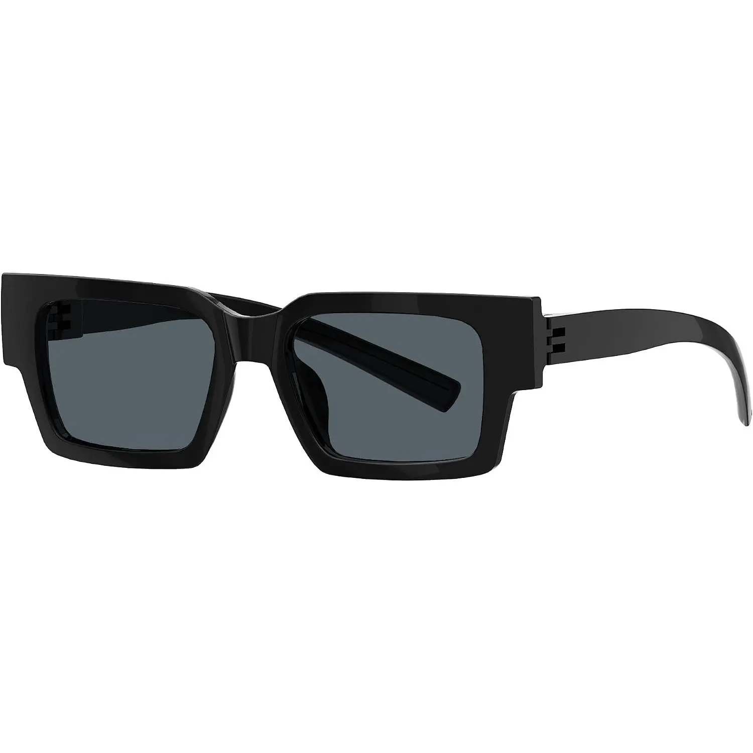 Sunglasses Polarized Men Women, Designer Womens Mens Small Shades | Metalless Men's Sunglass, Screwless Women's Sun Glasses, Plastic Spring Hinges, Retro 90s Design , UV400 Protection