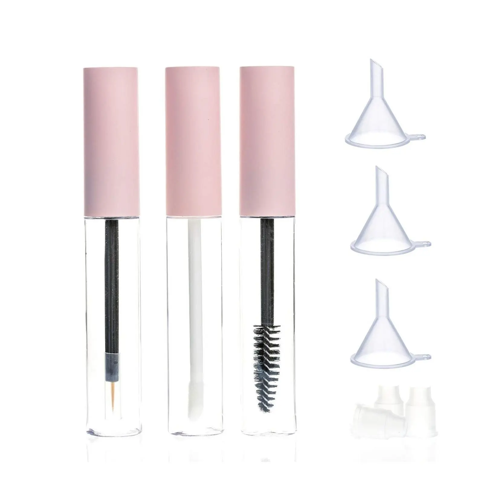 10ml Empty Mascara Tubes with Wands, Eyeliner Tubes, and Lip Gloss TubesGift