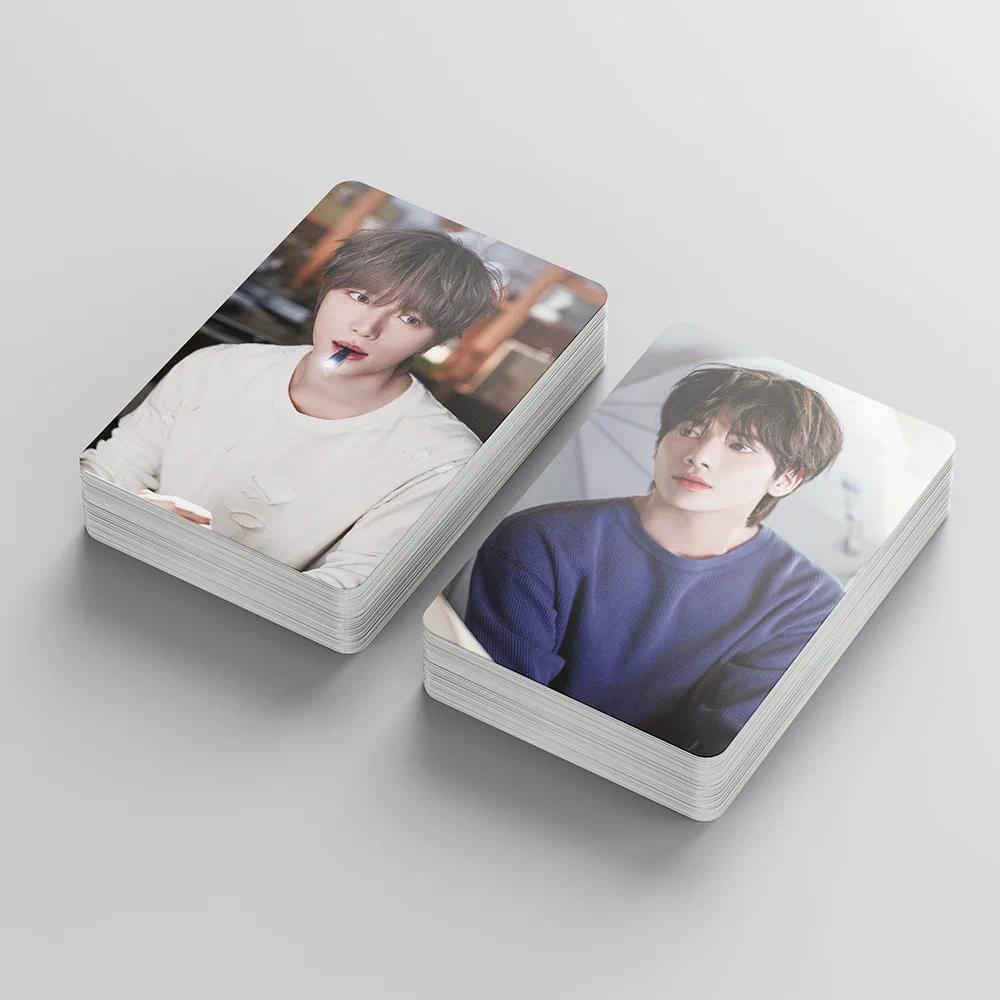 55pcs/set Kpop Photo album DECO KIT TXT Yeonjun Soobin Beomgyu Lomo Cards Photocards for Fans Collcetion High Quality HD Postcar