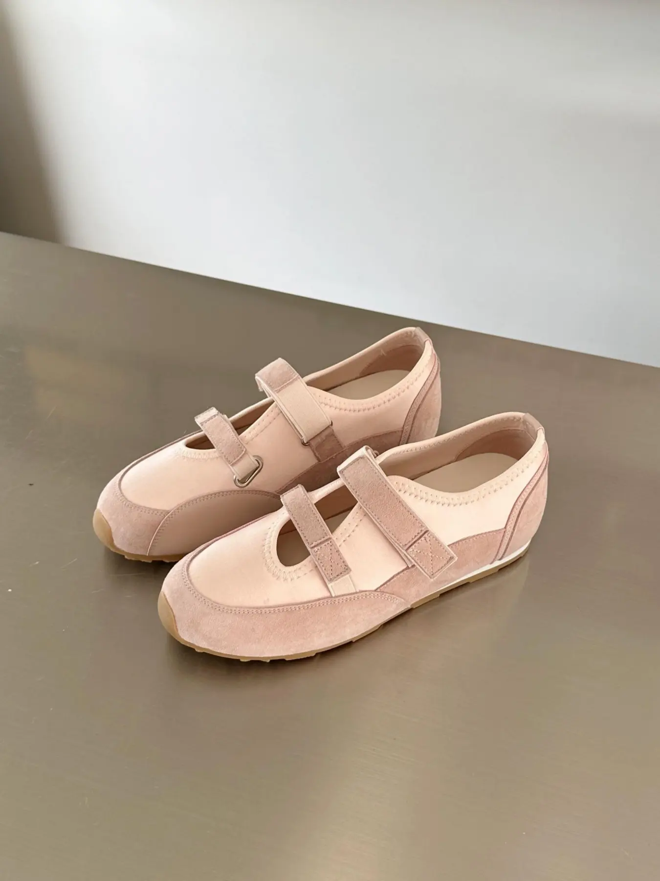 Women's Vintage Mary Jane Shoes, Cowhide Leather, Low Top, Breathable, Comfortable, Fashionable, All Seasons, Medium Width