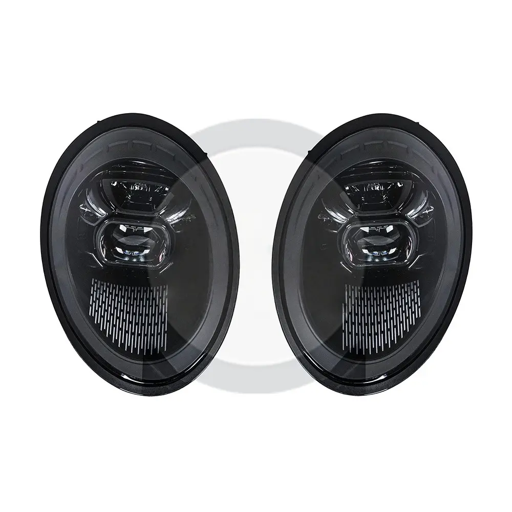 LED Automotive Decorative Headlights - Vehicle-Specific Fit for 2012-2019 Porsche 911 991, Compatible with Early & Late Model 992, and Matrix Lights