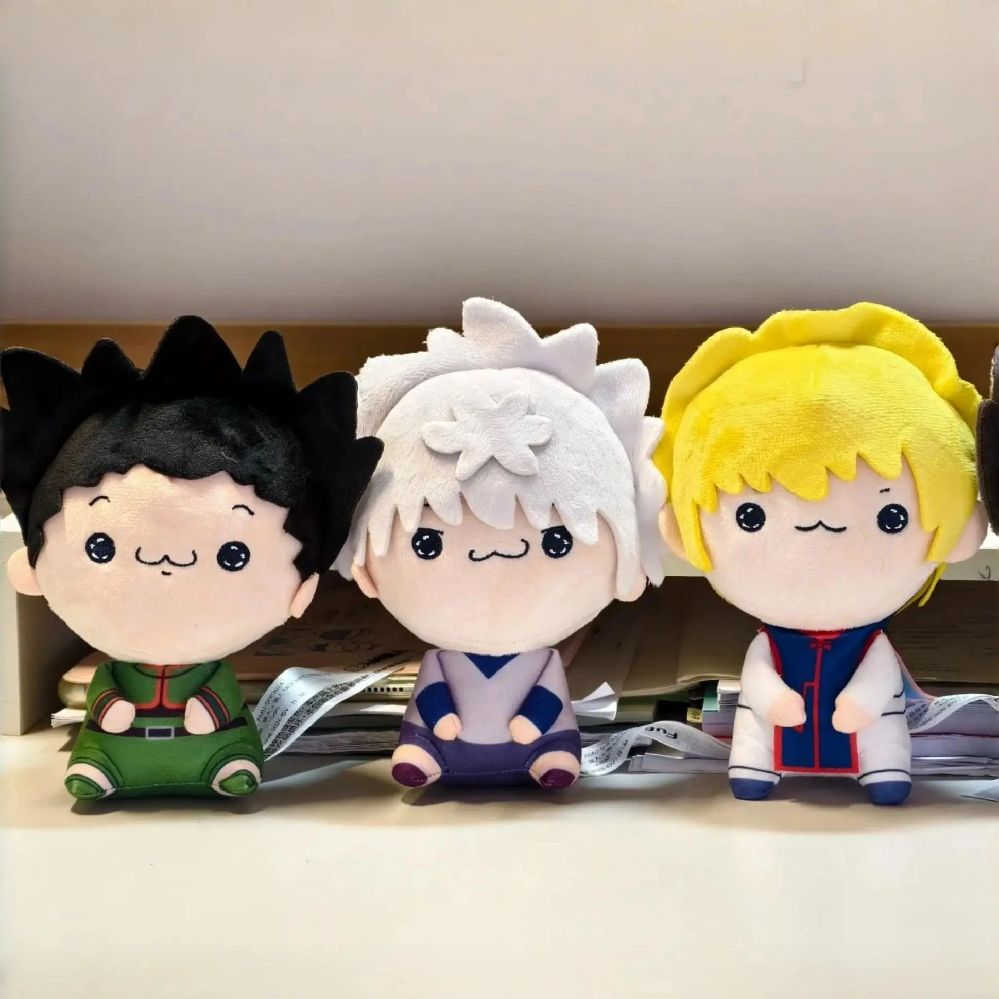 2026 Hot Item Furyu Hunter X Hunter Mochipico Plush Doll Toy, 15cm Anime & Manga Stuffed Collectible for Gon, Killua, Kurapika, Hisoka, Illumi Fans