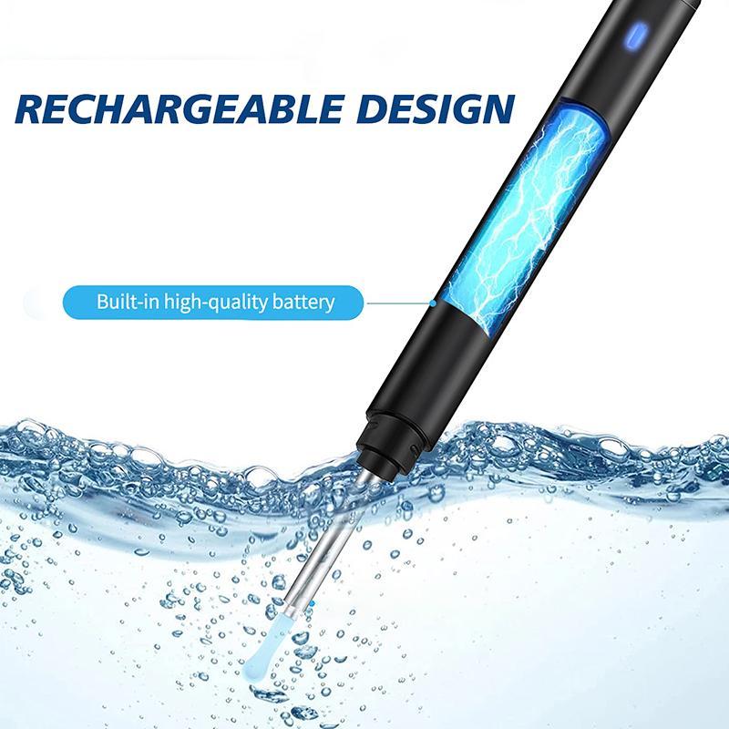 Portable Ear Wax Removal Tool, 1 Set Ear Wax Removal Kit with Camera & Accessories, Waterproof Endoscope Ear Cleaning Tool for Phone & Tablet