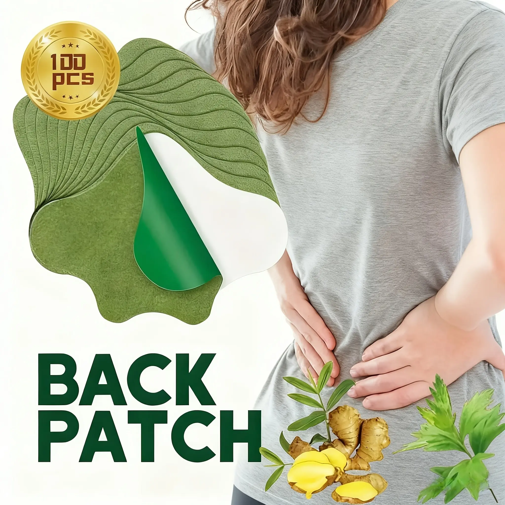 100pc Abdominal Patches for Daily Use, Portable Design for Waist, Abdomen, Arms, Thighs, Breathable Universal Sports Patch