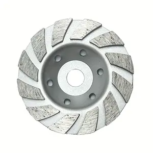 Diamond Concrete Grinding Wheel for Polishing and Cleaning Stone Surfaces, Cement, Marble, Rock, Granite, Thin Set Removal, Grinding Cup