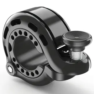 Bicycle bell, loud and crisp bicycle bell, aluminum alloy bicycle rust-proof bicycle bell made of chrome and nickel