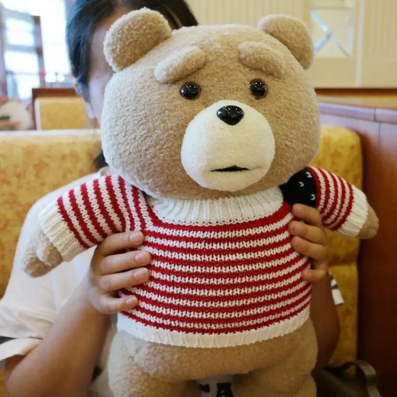 43cm 10 Movie Teddy Bear Teddy 2 Plush Toy Apron Soft Plush Toy Birthday Gift for Good Friends