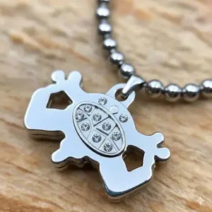 Y2K Homer Chain Hip Hop Rock Chain Men's Fashion Necklace, Exquisite Gift Necklace with Gift Box tiktokshopspringglowup,summervibes summerwins