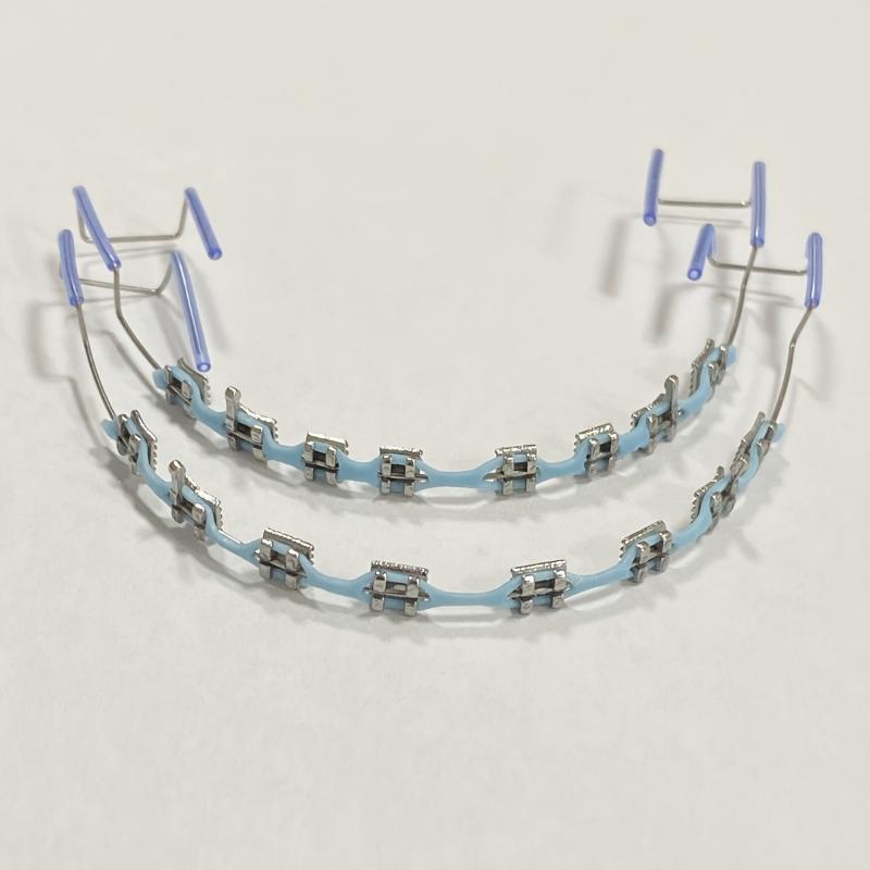 Colorful Temporary Teeth Decorations |                      Braces with Rubber Bands & Stainless Steel |                       Vibrant Party Style for Halloween, Thanksgiving, Christmas |                       Durable, Easy-to-Use Beauty Retouching Gear M