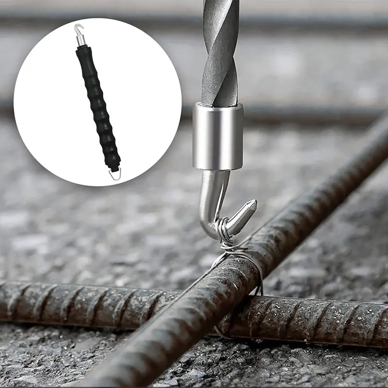 Steel Bar Tie Wire Knotter, Automatic Concrete Metal Wire Knotting Fence Tool, Easy-To-Use Wire Knotting Traction Device, Construction Essential