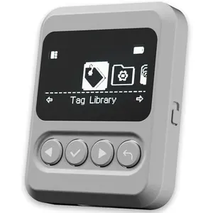 NFC Emulator Compatible with  1 & 2 and NFC Enabled Devices - 1.54"OLED Screen Simple  | NFC Tags Tool - Stores 3000+ NFC Data Entries | Unlimited Rewrites