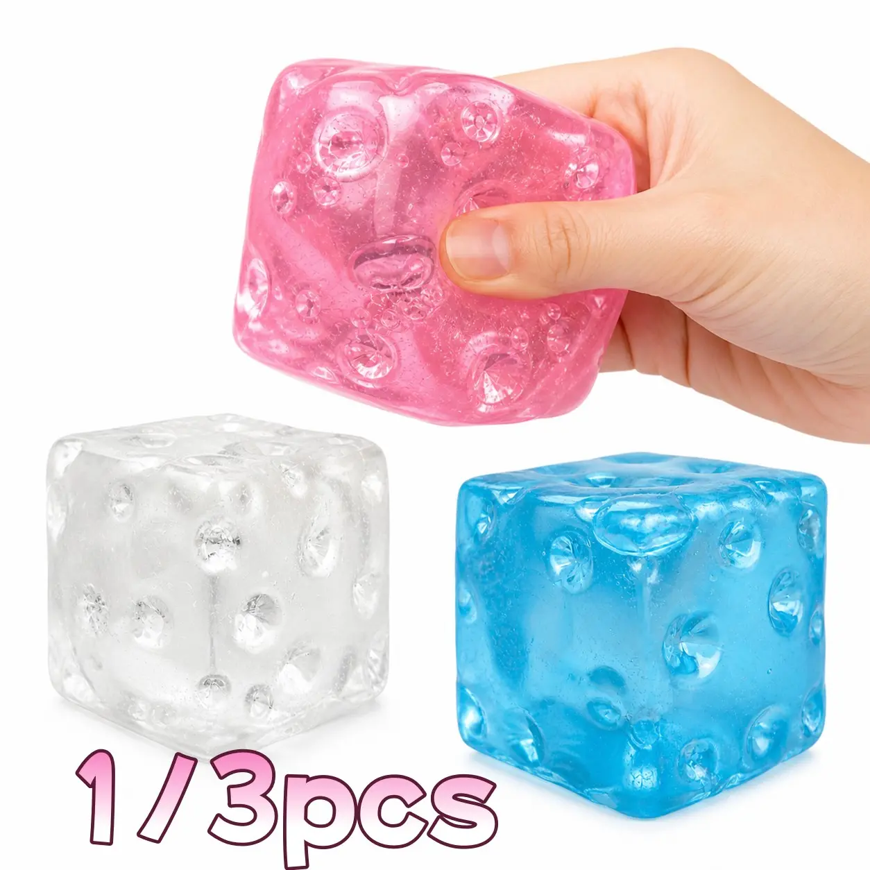Cheese Squeeze Toy, Slow Rebound Stress Relief Toy, Soft Gel Pressure Release Toy, Birthday Gift Filler, Novelty Small Present