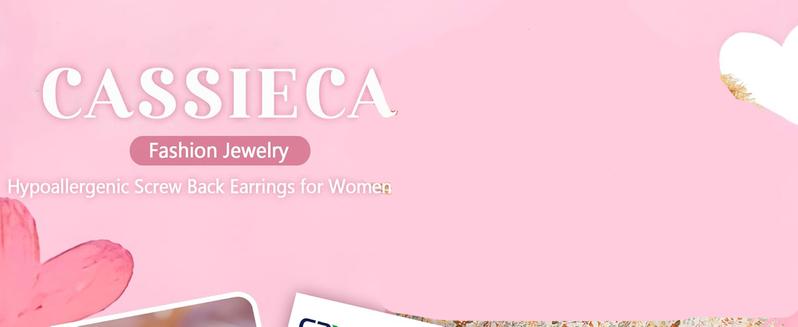 CASSIECA 16 Pairs Hypoallergenic Screw Back Earrings for Women 316L Stainless Steel CZ Pearl Ball Heart Flower Screwback Flat Back Stud Earrings Jewelry Gift Women Multicolored Pink earrings  lovers