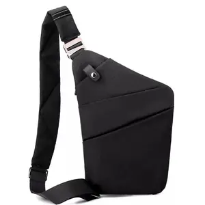 Anti-Theft Ultra-Thin Crossbody Travel Bag, Unisex Flexible Shoulder Bag, Secure, Lightweight Crossbody Bags, Ideal for Men and Women