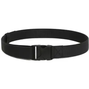 Men's Elastic Stretch Belt 1.5" Adventure Web Belt with Non-Metal Travel Friendly Buckle Non Slip, Adjustable