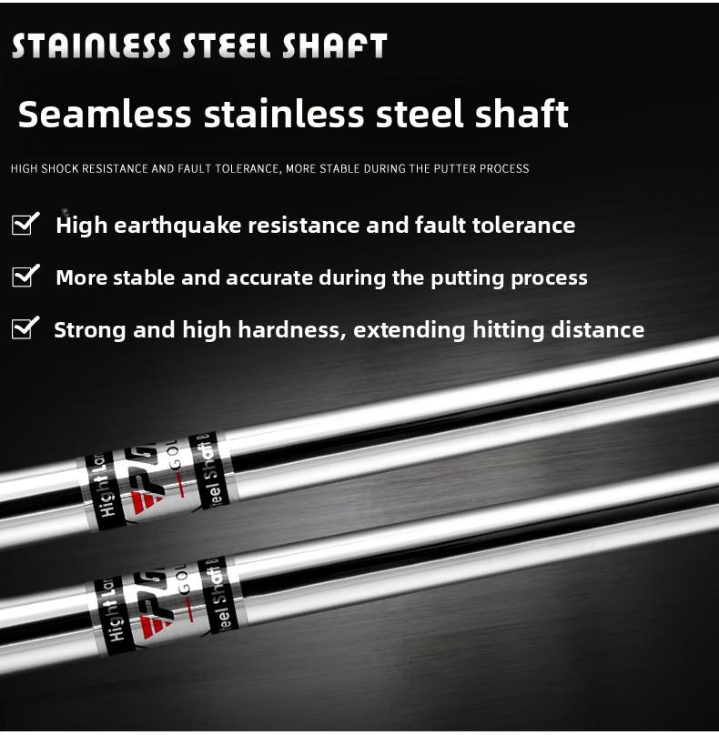 Golf Putter - Men's & Women's - Stainless Steel Stepless Shaft, Low Center of Gravity