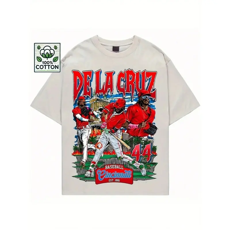 Vintage 90s Elly De La Cruz Unisex Shirt Retro Comics Style Elly De La Cruz Cincinnati Baseball Team Shirt Baseball Legend Tee 8425MD84 Comfortable And Vibrant, Retro Design T-Shirt, Suitable For Men And Women