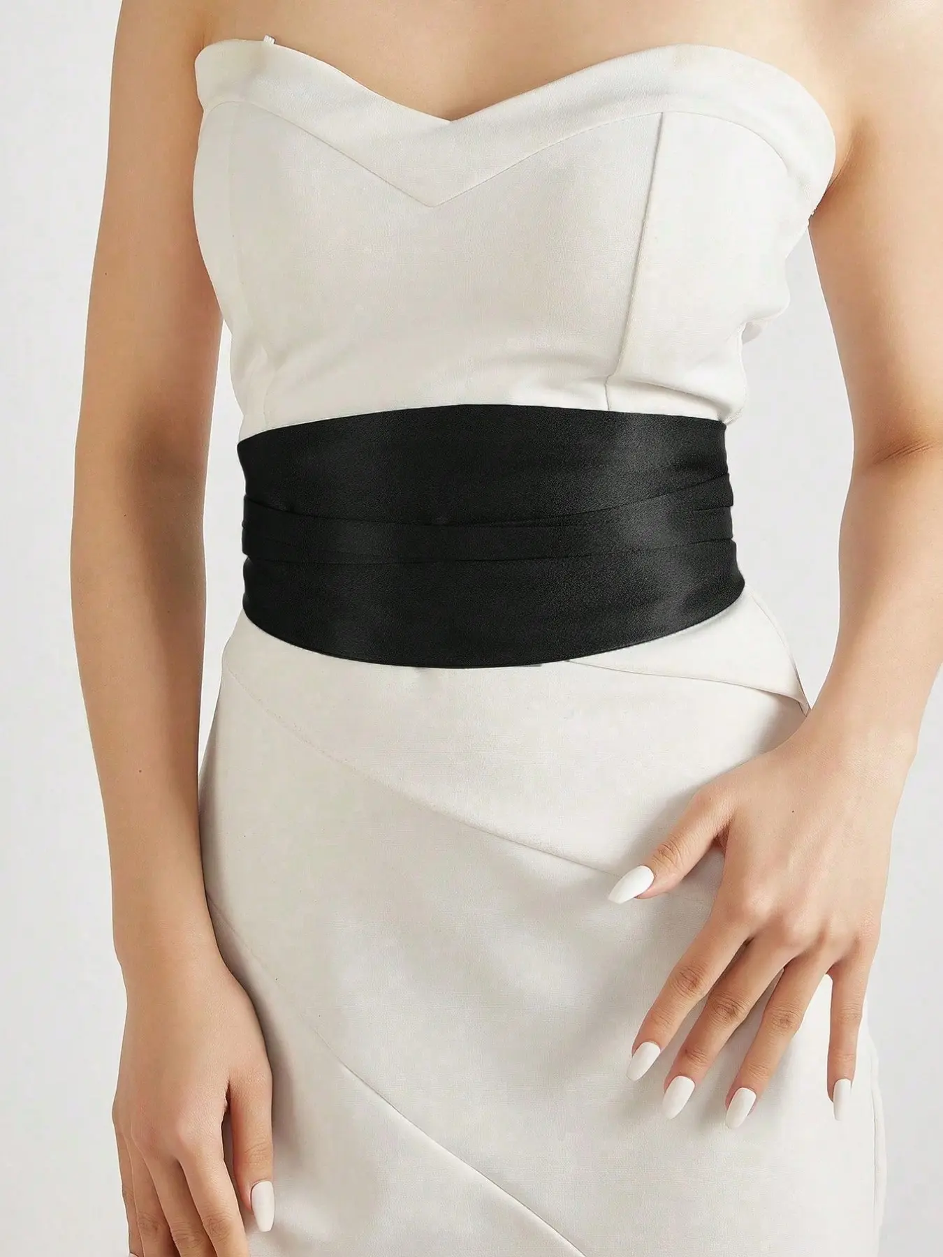 Elegant Women's Belt, Vintage Satin Waist Cincher, Y2K Corset Belt, Versatile Dress Belt, Belts for Dresses, Perfect for Parties and Events
