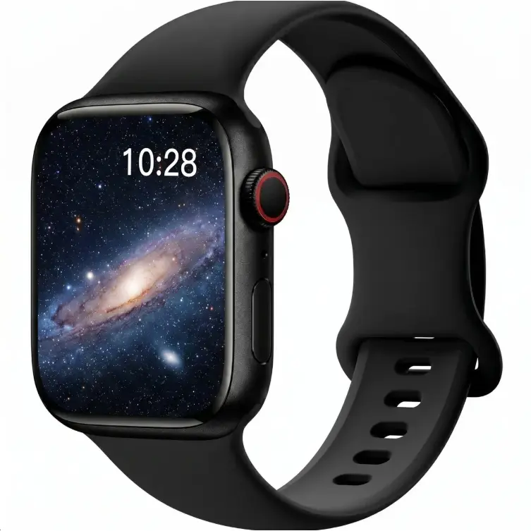 Apple Watch Sport Band  Soft & Waterproof Silicone Strap for Series 1–9, SE & Ultra