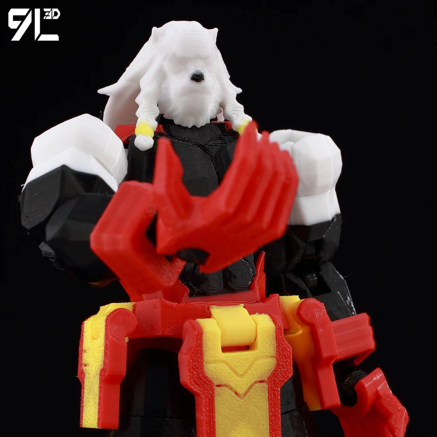 9L3D Lucky 13 Invincible Boy Conquer​ Omni Action Figure 3D Printed Anime Model Multi-Jointed Poseable Collectible Toy Gift Fan