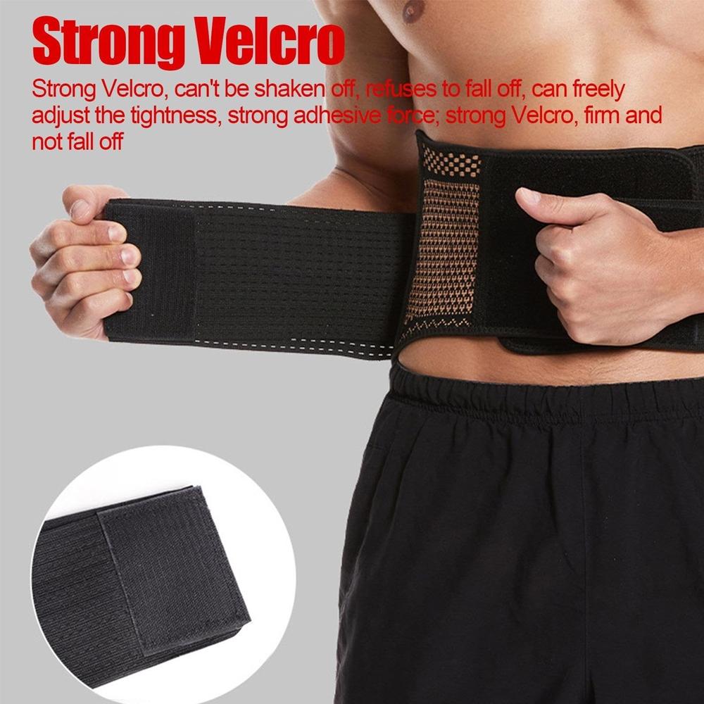 Lower Back Support Belt, 1 Count Lumbar Support Belt, Lightweight Flexible Compression Back Wrap for Men and Women for Everyday Use, Back Brace
