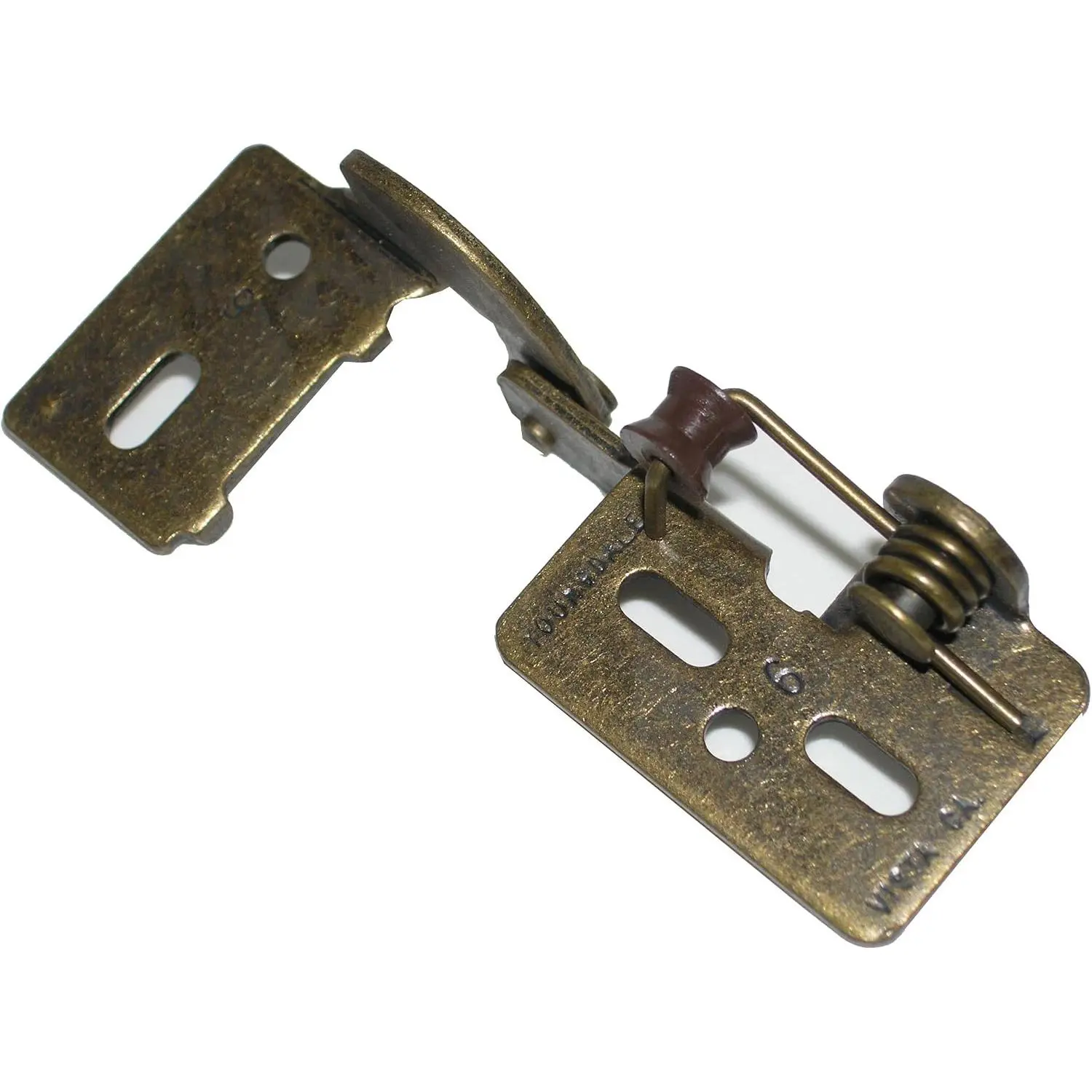1/2" Overlay Self Closing  Hinge for 5/8"+ Thick Doors