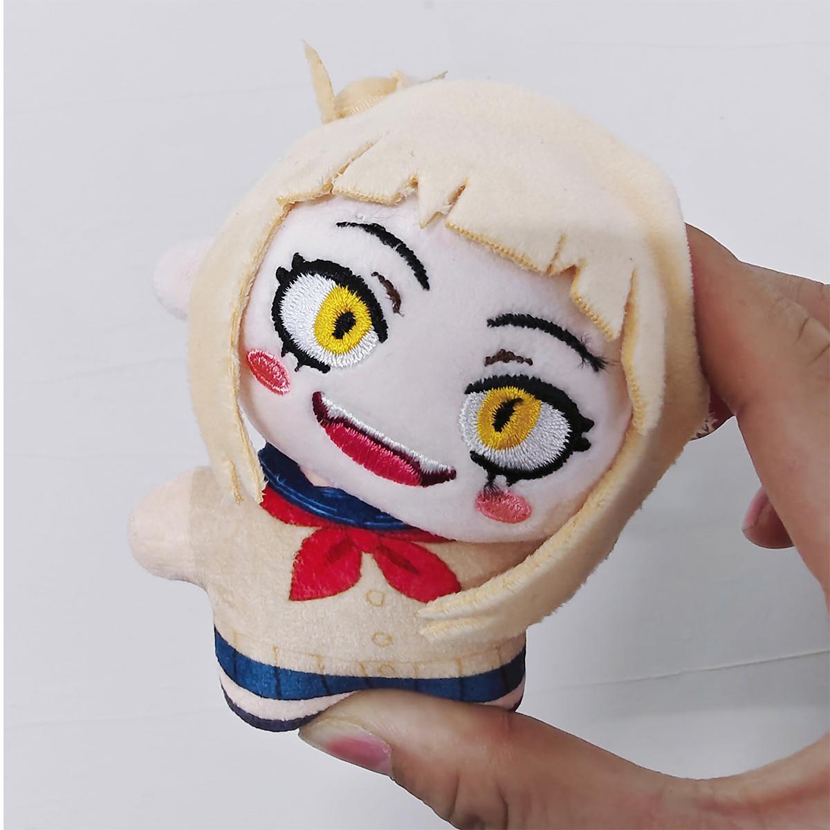 MHA Anime Toys Midoriya Izuku Bakugou Katsuki Plush Keychain Himiko Toga Figure Cosplay dolls Cartoon Himiko Toga Plushies Gift