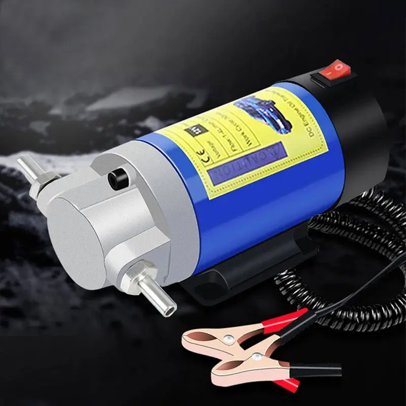 12V/24v High-Power Quick Oil Pump, Car Repair Fluid Extractor, Portable Electric Oil Transfer Pump, Fuel Engine Oil Extraction Tool, Automotive Maintenance Tools
