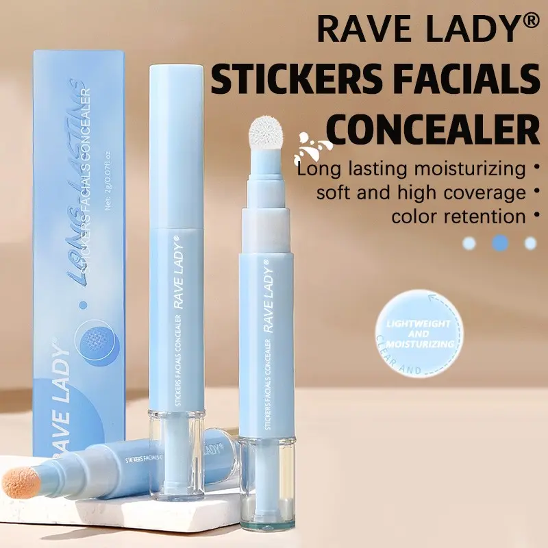 RAVE LADY Dark Circles Concealer Waterproof Long Lasting Full Coverage Matte Concealer for Face