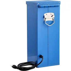 VEVOR Welding Rod Oven, 200LBS Capacity Countertop Electrodes Drying Oven 1060W 120V, 104F - 392F Adjustable Welding Rods Dryer for 18 - inch Stick Electrode - with Locking Latch Temperature Gauge