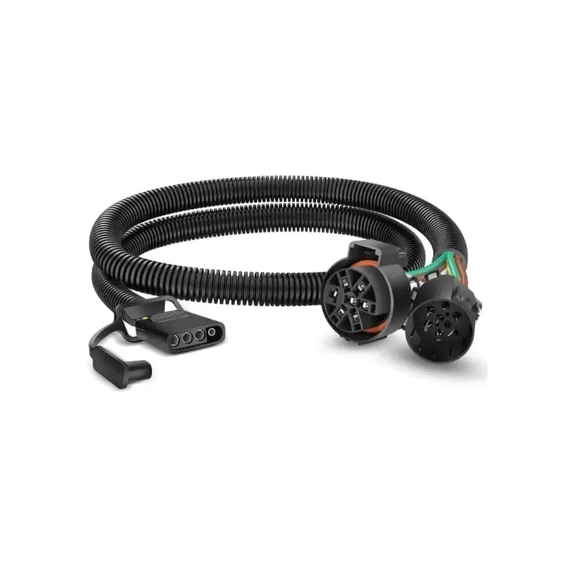 Nilight Custom USCAR 7-Pin to 4-Pin Towing Trailer Harness, Rubber Waterproof Vehicle Accessory for Automotive & Motorcycle Car Lights Wiring, Vehicle Accessories