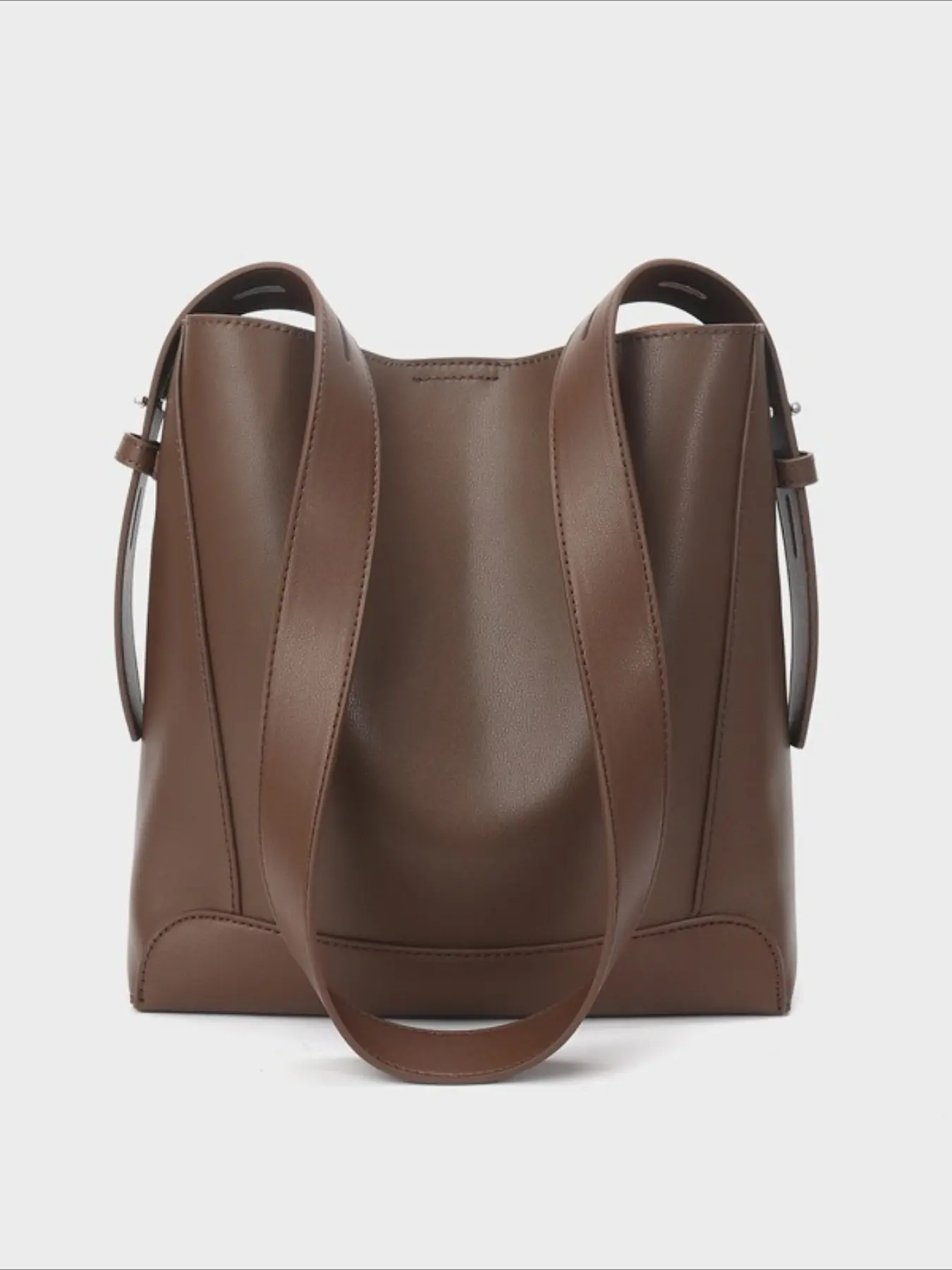 Big bag bag women's 2026 new women's bag messenger bag versatile leather shoulder large capacity practical commuter bucket bag
