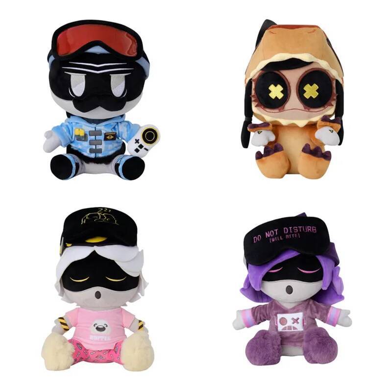 2026 Murder Dronesed UZI Plush Anime Character Figure Kawaii Stuffed Doll Soft Room Decor Toy Collection Kids Christmas Gift