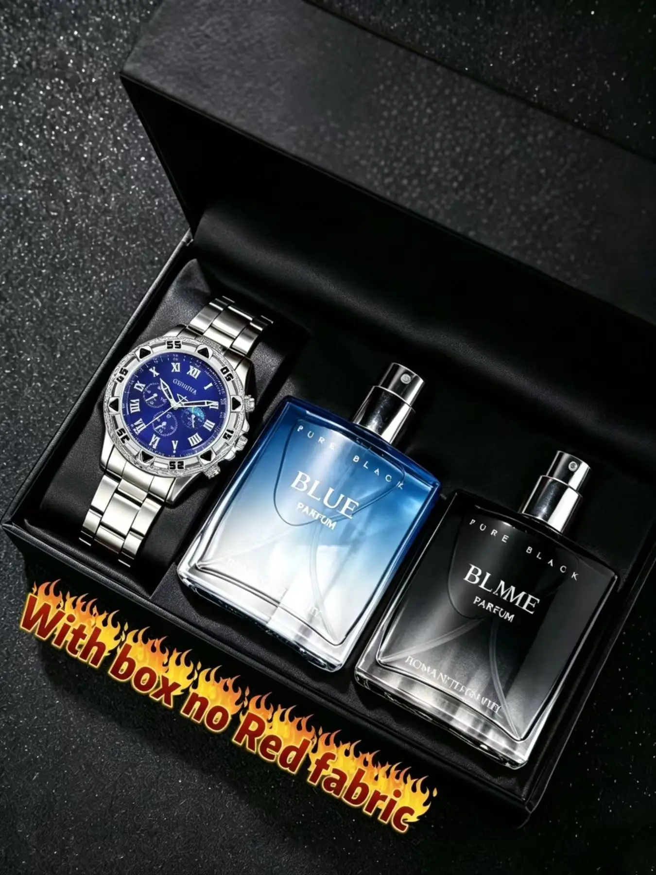 Men's Gift Set with Perfume, Watch, High-End Gift Box, Perfect for Father's Day, Birthdays & Boyfriend Gifts Men's Gift Set with Perfume, Watch, High-End Gift Box, Perfect for Father's Day, Birthdays & Boyfriend Gifts
