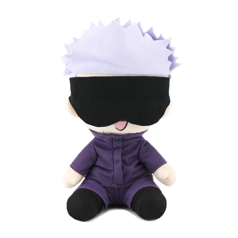 Jujutsu Kaisen Plush Satoru Gojo Fushiguro Megumi Itadori Yuji Inumaki Toge Anime Figure Stuffed Kawaii Doll Holiday Gifts Toy