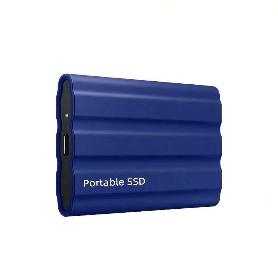 2TB Ultra Speed Portable External Drive HDD, Capacity Speed External Drive, Portable 2TB External Drive, Minimalist Design, Reliable Storage, Suitable, Students, Professionals, Compatible With IPhone, IPad, Windows, , IOS, (USB 3.0)