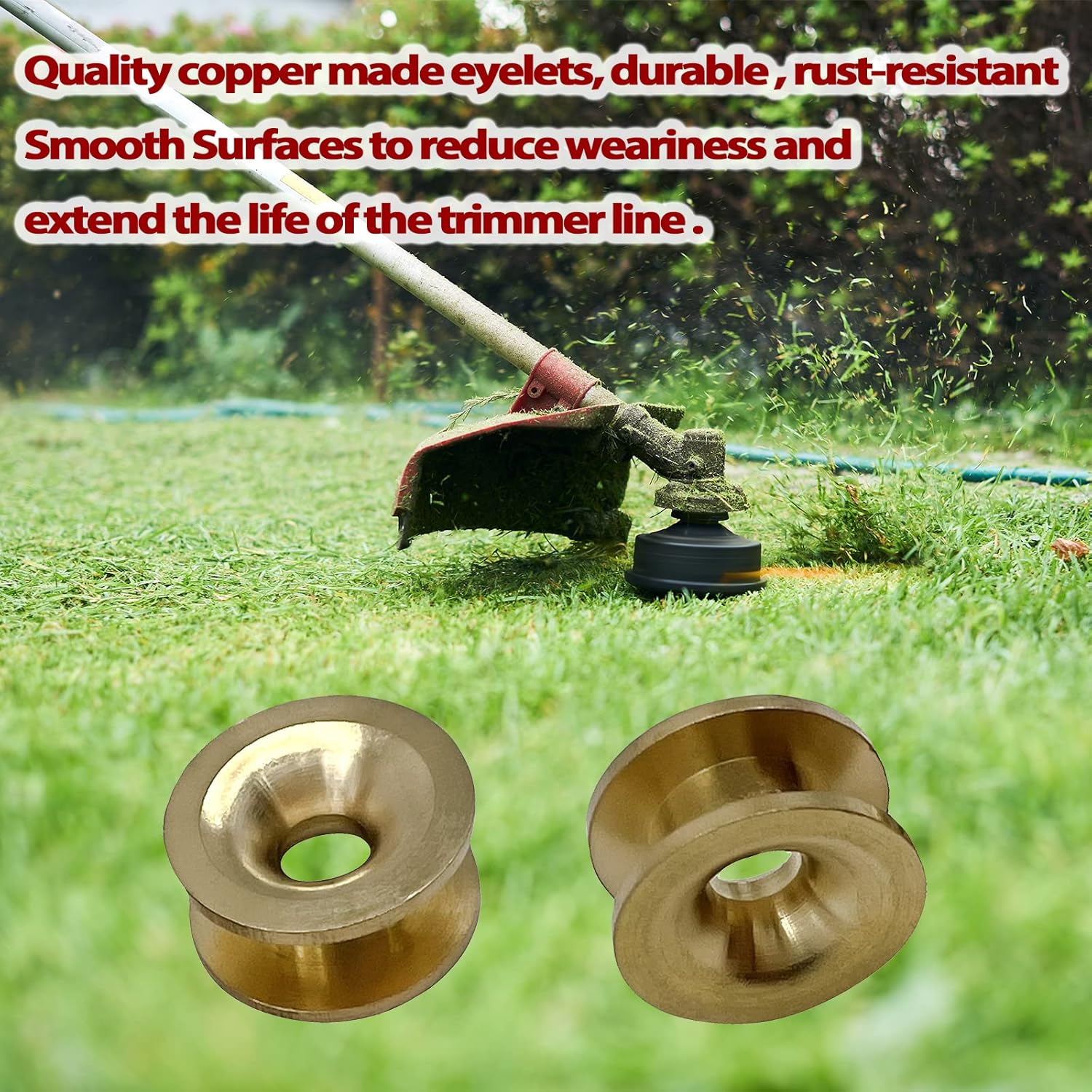 String Trimmer  Eyelet Trimmer  Eyelet Sleeves Replacement Weed Eater  Eyelet Sleeve