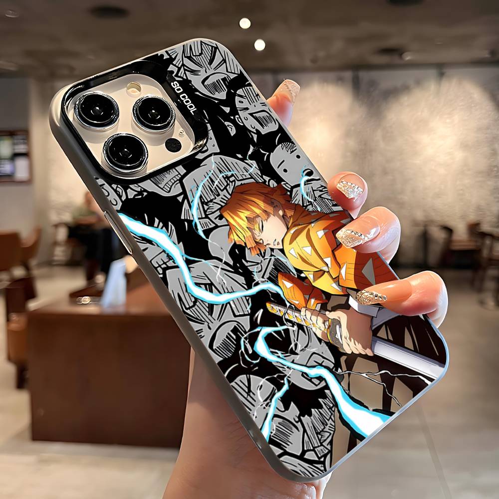 Anime D-Demon Slayers T-Tanjiro For IPhone 17 16 15 14 13 12 Mini 11 8 7 Pro Max Plus Colorful Phone Case