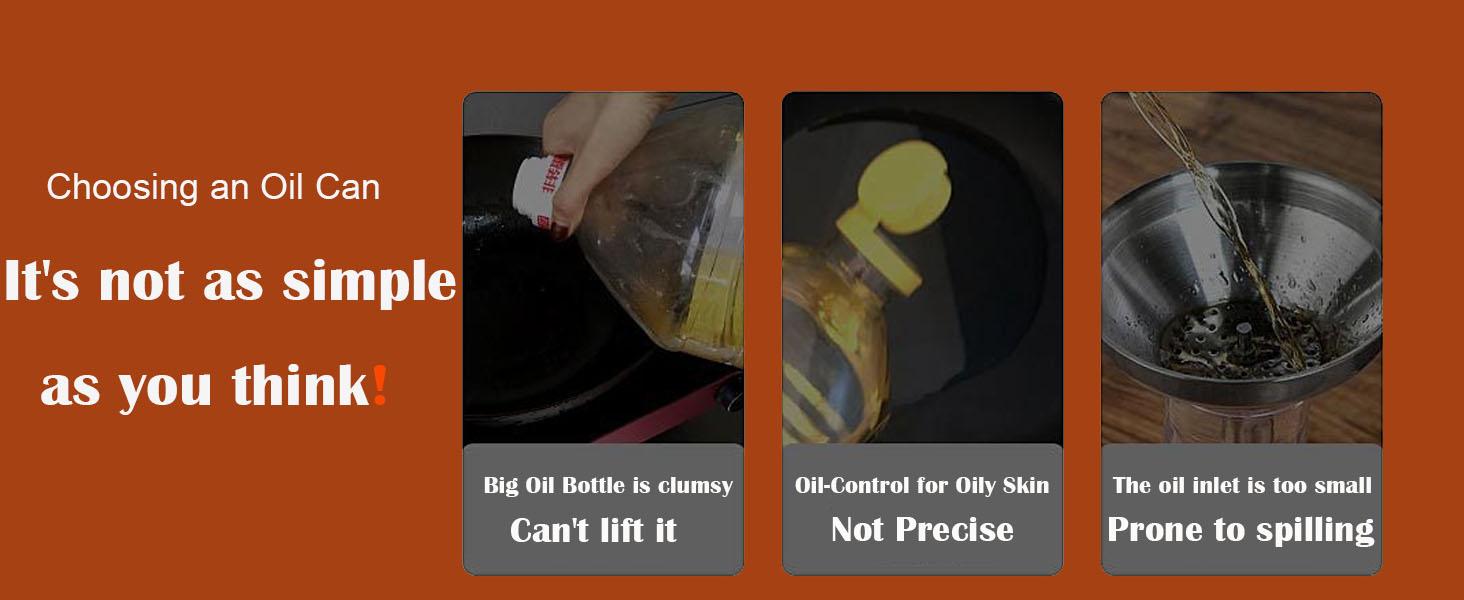 16oz 2-in-1 Glass Olive Oil Sprayer & Dispenser, Food-Grade Oil Mister for Air Fryer, Cooking, Salad & BBQ (Black)