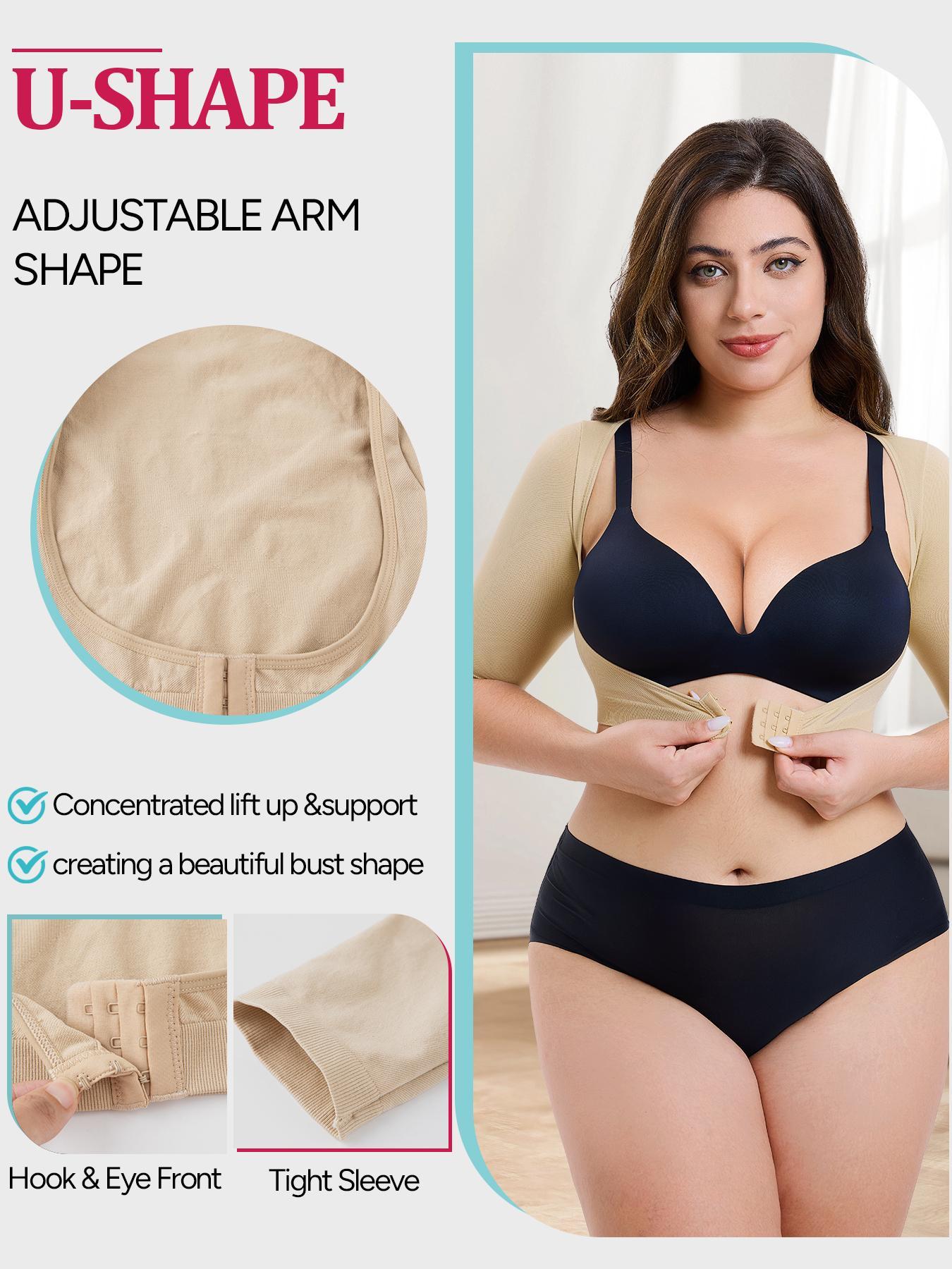Women's Solid Color Shapewear Top without Inner Bra,  Open Bust Shaper Top, Women's Shapewear for Daily Wear halloween dailydrip comfyessentials wirelessbrareview wirelessbras midsize comfortablebras tiktokshopbacktoschool cleavagebra